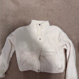 Cozy Cream Fleece Jacket